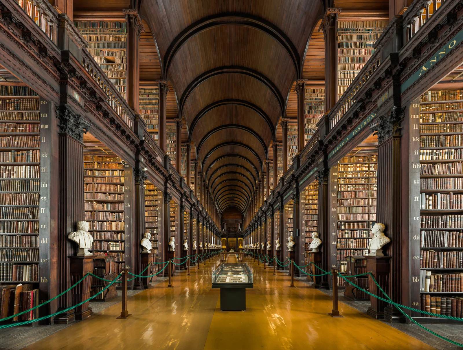 Long Room-Bibliothek im Trinity College Dublin