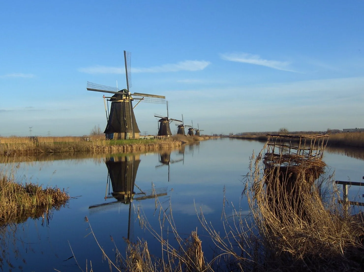 Windmühlen von Kinderdijk