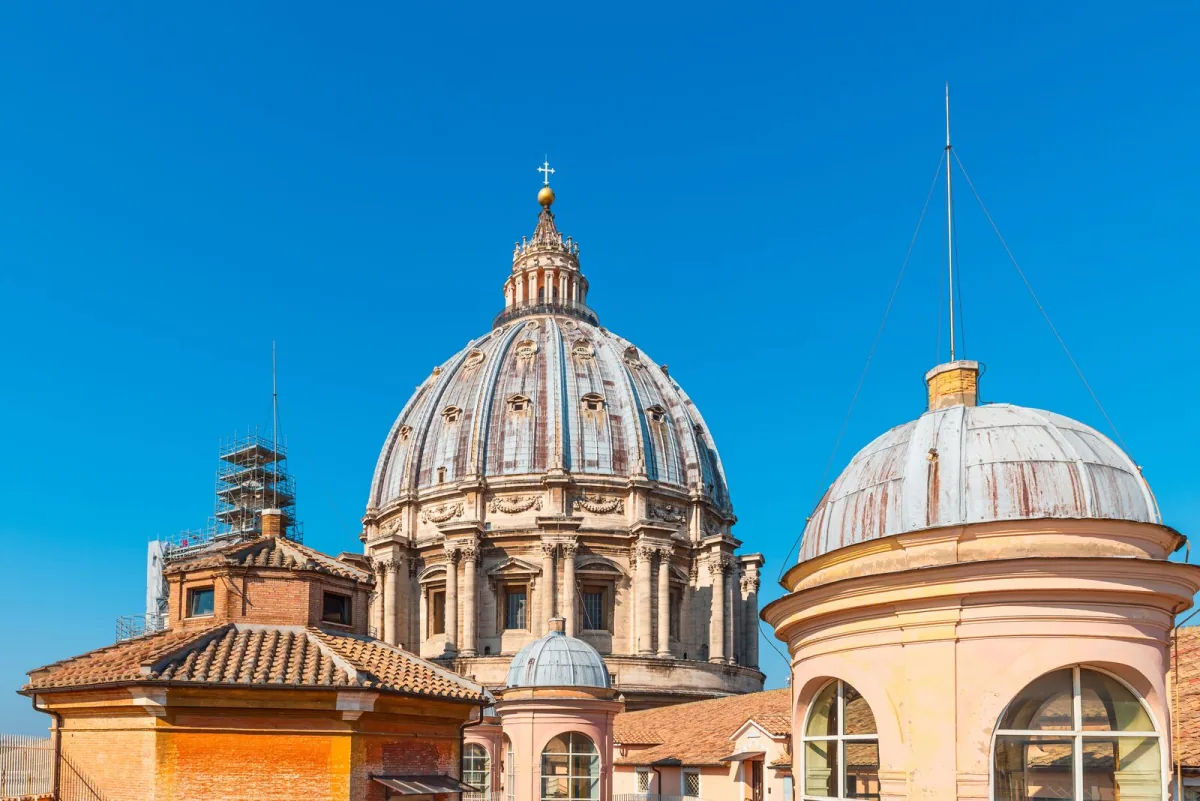 Kuppel des Petersdoms in Rom